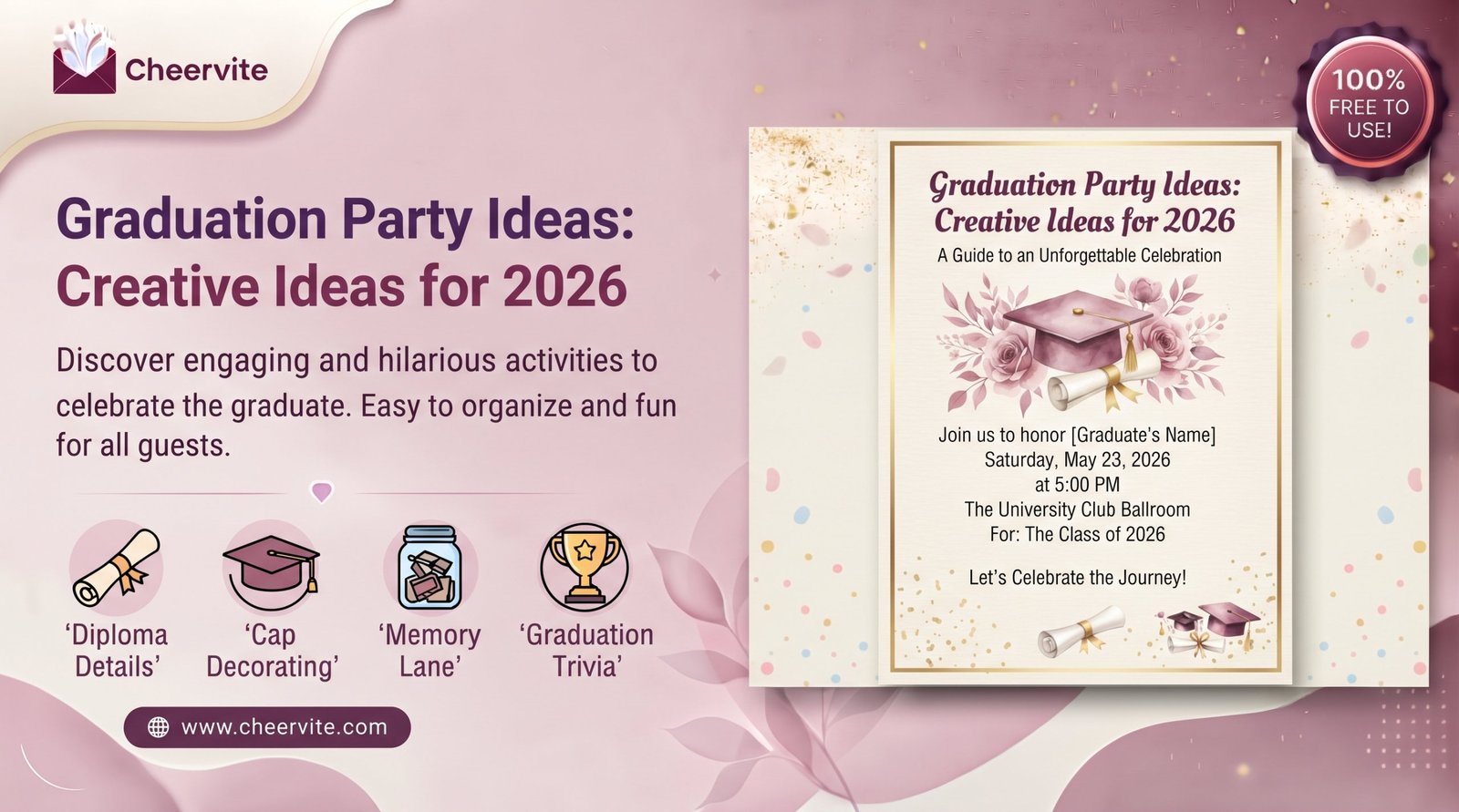 Graduation Party Ideas: Creative Ideas for 2026