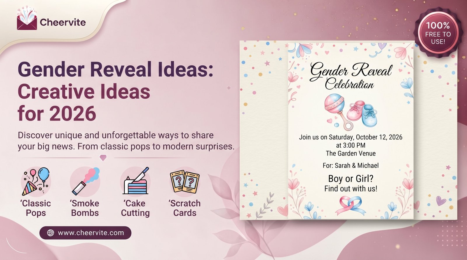 Gender Reveal Ideas: Creative Ideas for 2026