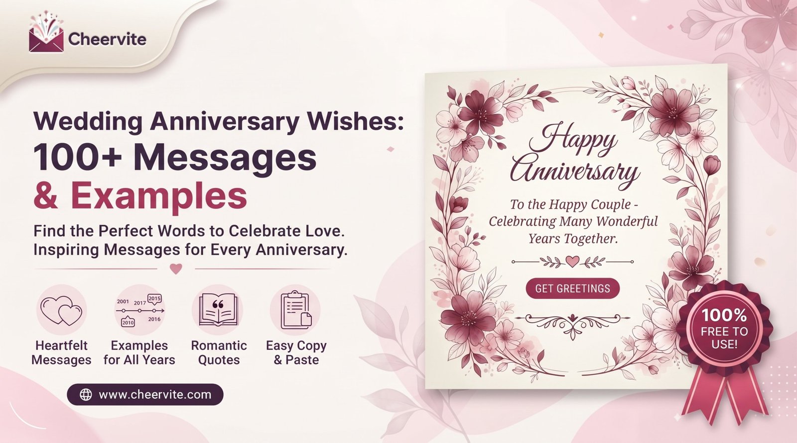 Wedding Anniversary Wishes: 100+ Messages for Husband, Wife, Parents & Friends